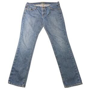 The Dila Straight-Cut Washed Jeans | Women's 10